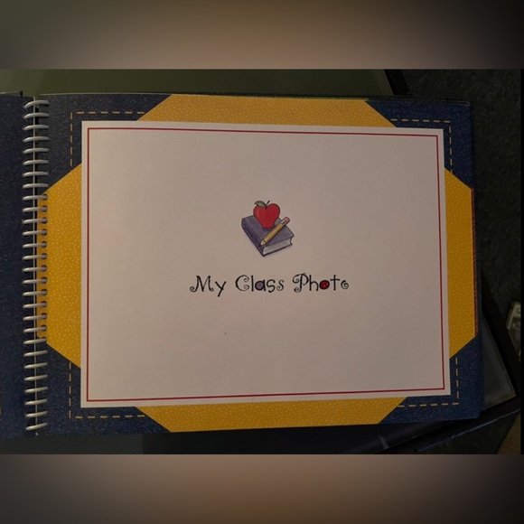 School Memories Kindergarsen Thru High School Memories Vintage Pocket Binder - Picture 5 of 6